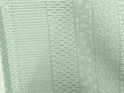 平和屋着物＊夏物　江戸小紋　絽　吉祥花間道　ロング丈　正絹　逸品　DABH0235op