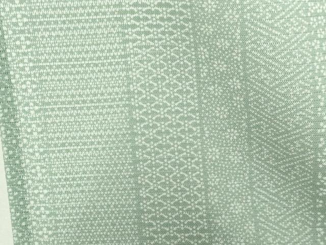 平和屋着物＊夏物　江戸小紋　絽　吉祥花間道　ロング丈　正絹　逸品　DABH0235op