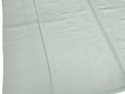 平和屋着物＊夏物　色無地　絽　薄鈍色　正絹　逸品　DABH0236op