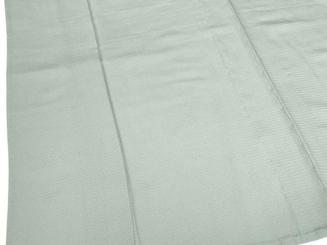 平和屋着物＊夏物　色無地　絽　薄鈍色　正絹　逸品　DABH0236op