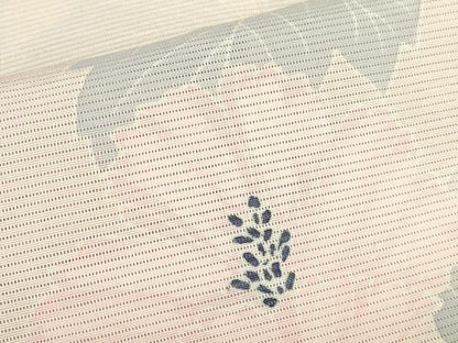 平和屋着物＊夏物　訪問着　絽　友禅　草花　正絹　逸品　DABH0240op