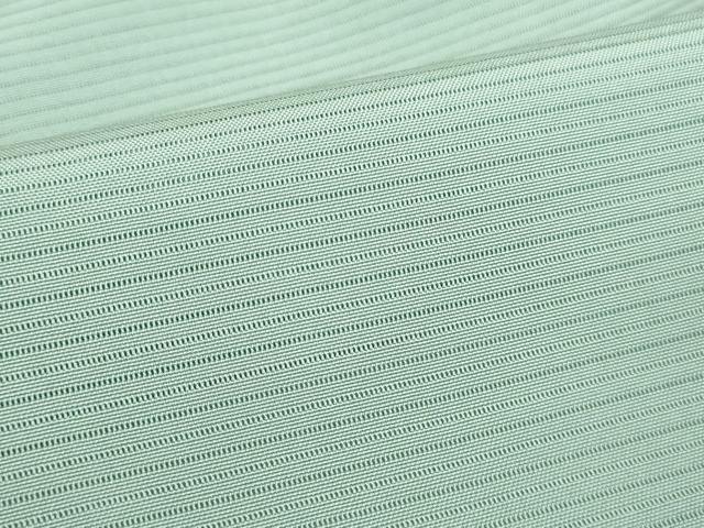 平和屋着物＊夏物 色無地 絽 錆青磁色 正絹 逸品 DABH0247op