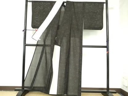 平和屋着物＊夏物　大島紬　夏大島　菊尽くし　正絹　逸品　DABH0249op