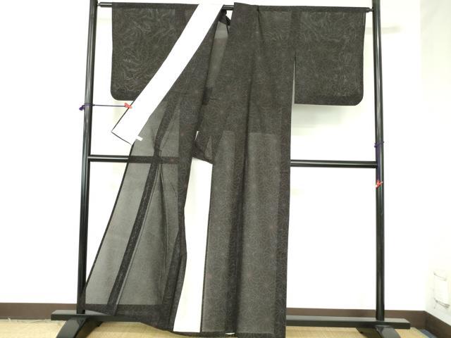 平和屋着物＊夏物　大島紬　夏大島　菊尽くし　正絹　逸品　DABH0249op