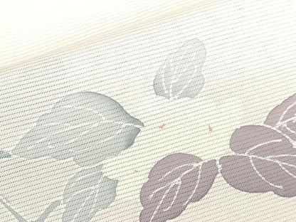 平和屋着物＊夏物　訪問着　絽　友禅　紫陽花　アジサイ　暈し染め　正絹　逸品　DABH0261op