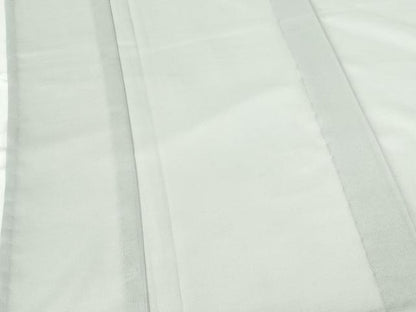 平和屋着物＊夏物　男性　色無地・羽織セット　紗　白花色　キングサイズ　洗える着物　DABH0271op