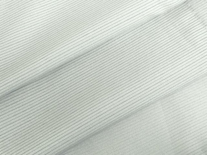 平和屋着物＊夏物　男性　色無地　絽　灰青色　洗える着物　DABH0272op