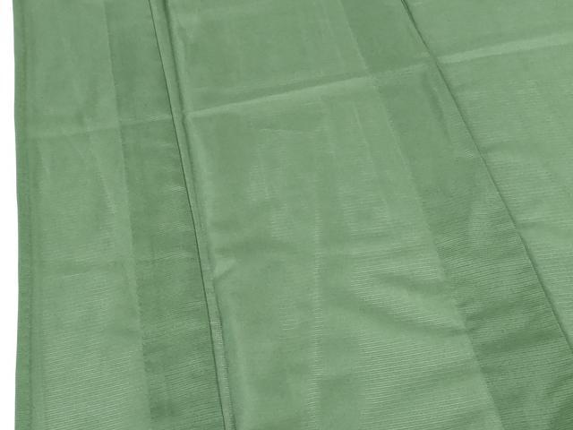 平和屋着物＊夏物 男性 色無地 絽 老竹色 洗える着物 DABH0278op