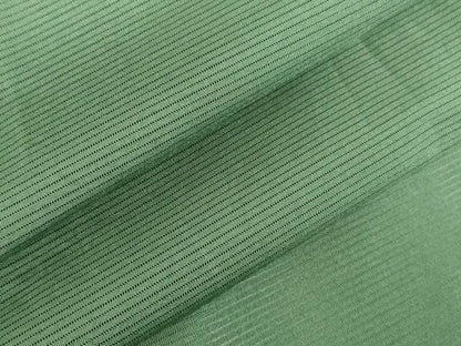 平和屋着物＊夏物　男性　色無地　絽　老竹色　洗える着物　DABH0277op