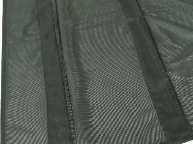 平和屋着物＊夏物　男性　色無地　絽　濃い檳榔子染色　洗える着物　DABH0290op