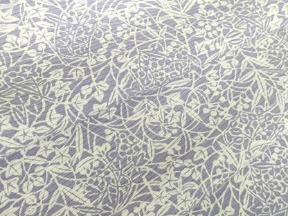 平和屋着物＊夏物　小紋　絽　草花　正絹　逸品　DABH0304op