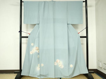 平和屋着物●訪問着　花丸文　蛍暈し　金彩　正絹　逸品　未使用　DABH0376op