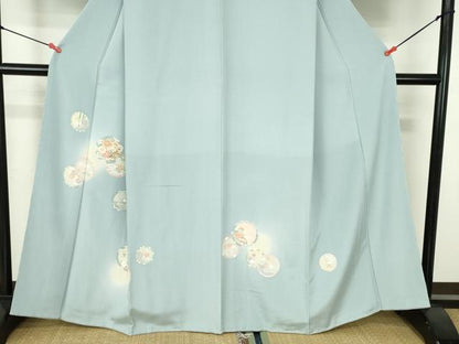 平和屋着物●訪問着　花丸文　蛍暈し　金彩　正絹　逸品　未使用　DABH0376op