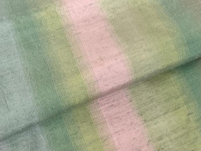 平和屋着物●上質な紬　間道　正絹　逸品　DABH0377op