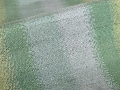 平和屋着物●上質な紬　間道　正絹　逸品　DABH0377op