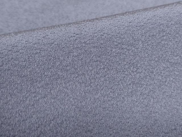 平和屋着物●上質な色無地　紫苑色　正絹　逸品　DABH0389op