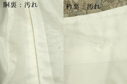 平和屋着物■本場大島紬　7マルキ　風景文　正絹　逸品　DABH0474op