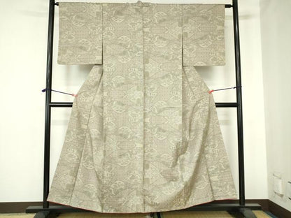 平和屋着物■本場大島紬　7マルキ　風景文　正絹　逸品　DABH0474op
