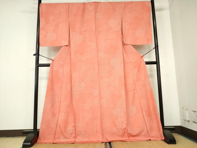 平和屋着物■江戸小紋　内田秀一　吉祥小紋柄　ロング丈　正絹　逸品　DABH0479op