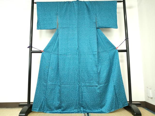 平和屋着物■上質な小紋　舞花　霰文　正絹　逸品　DABH0480op