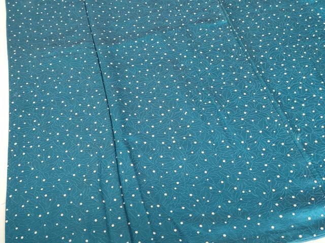 平和屋着物■上質な小紋　舞花　霰文　正絹　逸品　DABH0480op