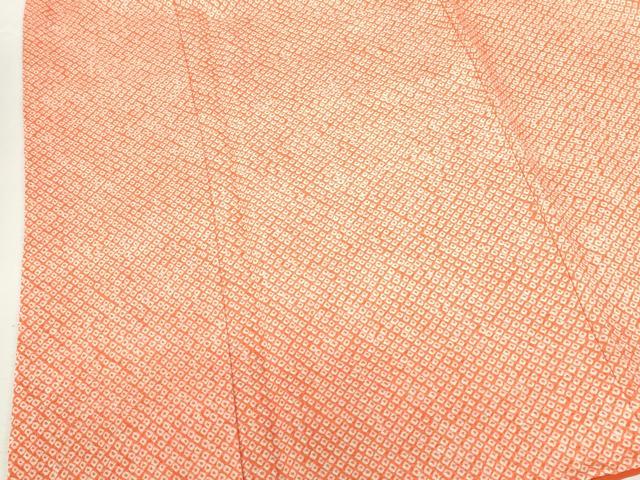 平和屋着物■大変加工の良い総絞り小紋　ロング丈　正絹　逸品　DABH0481op
