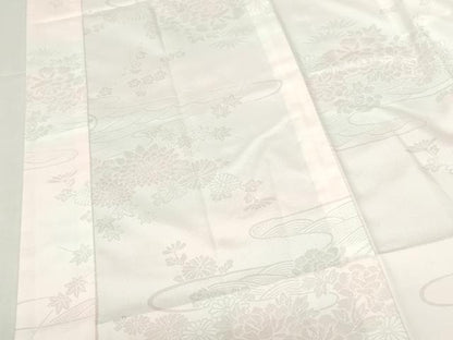 平和屋着物■長襦袢　無双仕立て　流水花地紋　暈し染め　洗える着物　DABH0522op