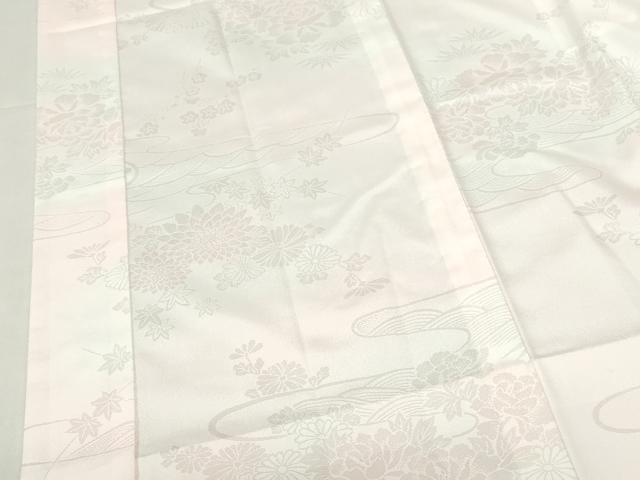 平和屋着物■長襦袢　無双仕立て　流水花地紋　暈し染め　洗える着物　DABH0522op
