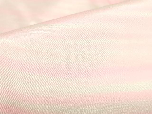 平和屋着物■長襦袢　無双仕立て　斜線文　正絹　逸品　DABH0523op