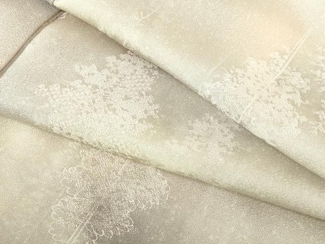 平和屋着物●上質な小紋　地紋起こし　樹林文　暈し染め　正絹　逸品　DABH0540op