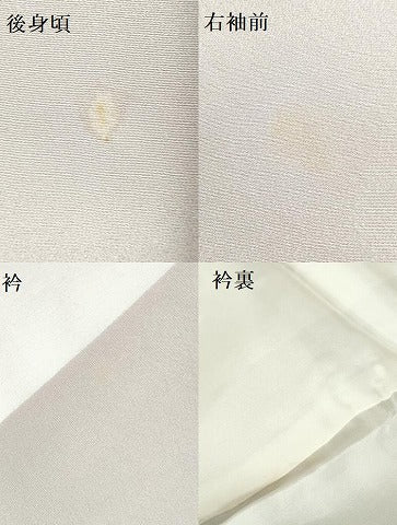平和屋着物●豪華色留袖　総刺繍　花鳥文　金糸　正絹　逸品　DABH0614op
