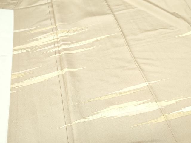 平和屋着物●訪問着　刺繍　箔散らし　霞文　金彩　正絹　逸品　DABH0624op