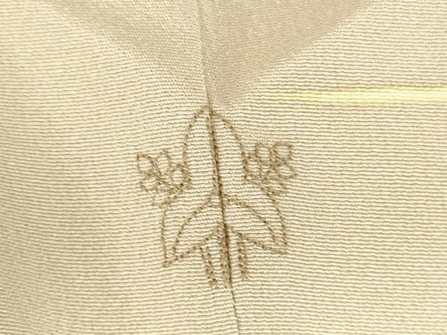 平和屋着物●訪問着　刺繍　箔散らし　霞文　金彩　正絹　逸品　DABH0624op