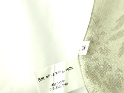 平和屋着物▽小紋　単衣　草花　洗える着物　DABH0631op