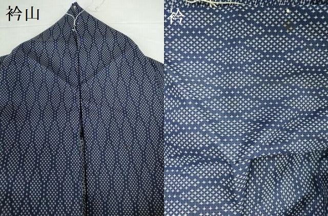 平和屋着物▽上質な紬　単衣　立涌文　正絹　逸品　DABH0633op