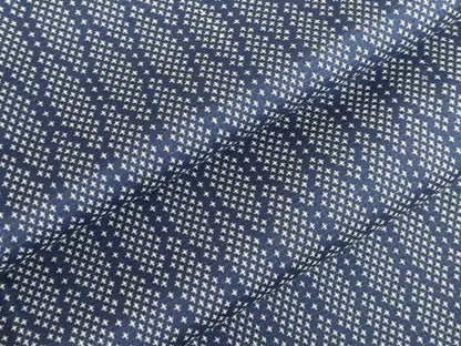 平和屋着物▽上質な紬　単衣　立涌文　正絹　逸品　DABH0633op