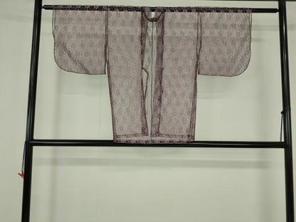 平和屋着物▽羽織　スリーシーズン　春夏秋　塵除け　総レース　花繋ぎ　DABH0645op