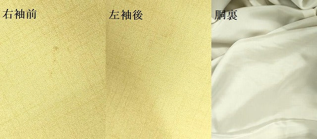 平和屋着物●訪問着　螺鈿　鳳凰花丸文　暈し染め　金銀彩　正絹　逸品　DABH0676op