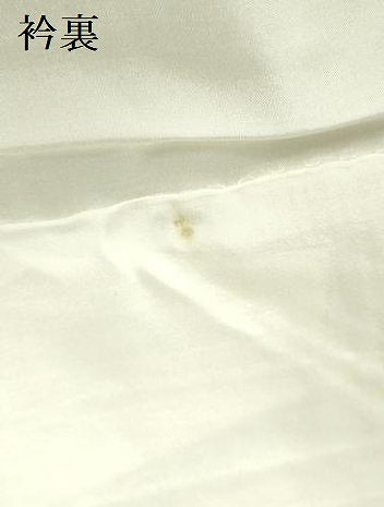 平和屋着物●上質な紬　幾何学文様　正絹　逸品　DABH0682op