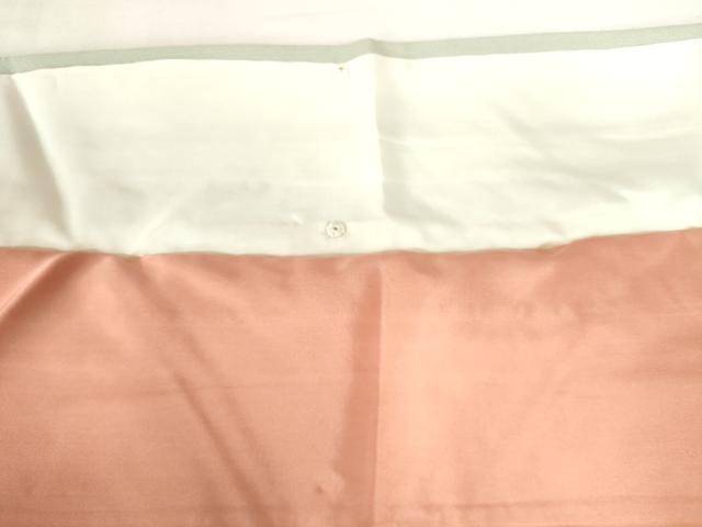 平和屋着物●訪問着　駒刺繍　七宝霞花文　暈し染め　金彩　正絹　逸品　DABH0696op