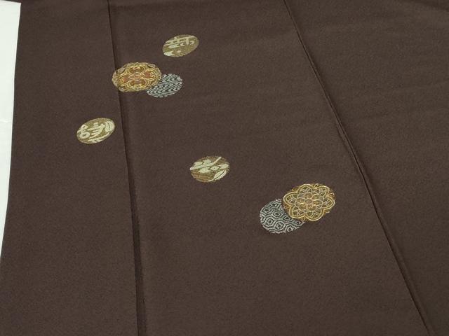 平和屋着物●訪問着　竹屋町刺繍　正倉院花文　金銀糸　さが美扱い　正絹　逸品　DABH0718op