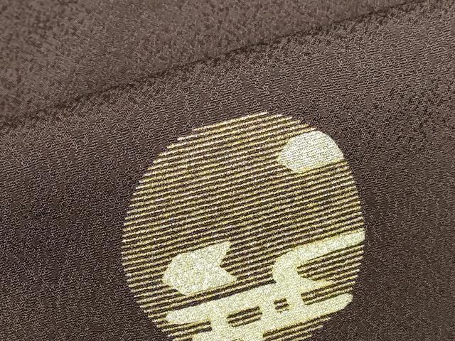 平和屋着物●訪問着　竹屋町刺繍　正倉院花文　金銀糸　さが美扱い　正絹　逸品　DABH0718op