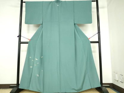 平和屋着物●豪華色留袖 総刺繍 竹屋町刺繍 七宝花文 金彩 正絹 逸品 DABH0724op