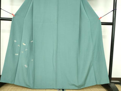 平和屋着物●豪華色留袖 総刺繍 竹屋町刺繍 七宝花文 金彩 正絹 逸品 DABH0724op