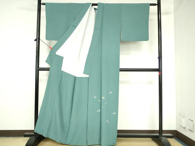 平和屋着物●豪華色留袖 総刺繍 竹屋町刺繍 七宝花文 金彩 正絹 逸品 DABH0724op