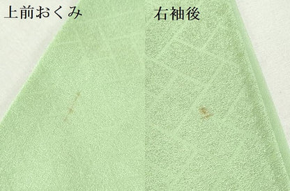 平和屋着物●中国三大刺繍 相良刺繍 総刺繍 色留袖 更紗花文 正絹 逸品 DABH0727op