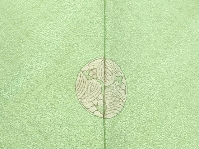 平和屋着物●中国三大刺繍 相良刺繍 総刺繍 色留袖 更紗花文 正絹 逸品 DABH0727op