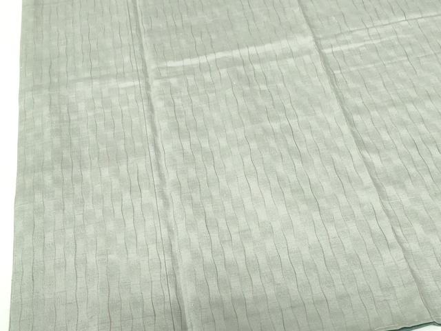 平和屋着物●上質な紬　立涌文　やまと誂製　正絹　逸品　未使用　DABH0733op