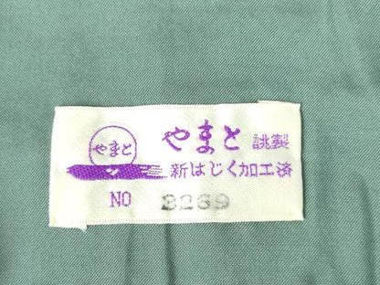 平和屋着物●上質な紬　立涌文　やまと誂製　正絹　逸品　未使用　DABH0733op
