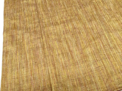 平和屋着物●上質な紬　縞　正絹　逸品　DABH0749op